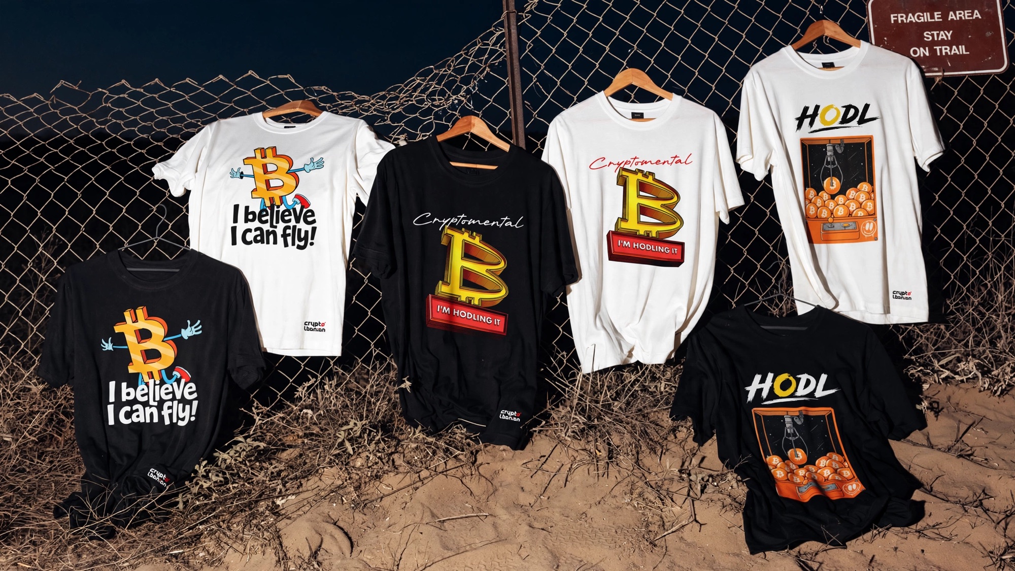 Cryptolbanian merch — editorial